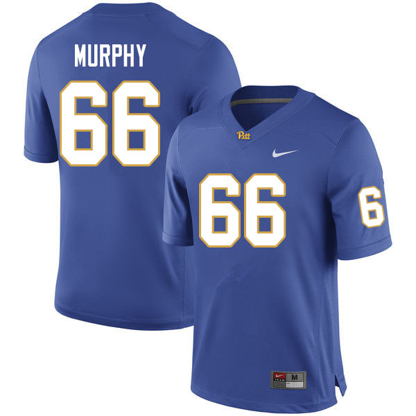Men #66 Shane Murphy Pitt Panthers College Football Jerseys Sale-Royal